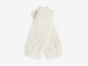 Gloves fingerless Off white