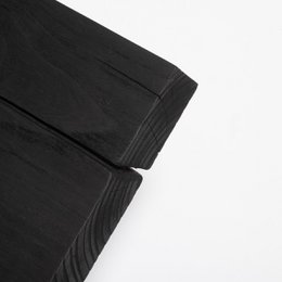 Tu Las™ schwebendes Wandregal aus Holz – 94 x 22 x 4 cm – handgefertigtes längliches Bücherregal – Eschenholz