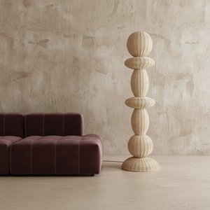 Tao rotan vloerlamp 175 cm