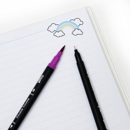 Taccuino A4 Premium Over The Rainbow