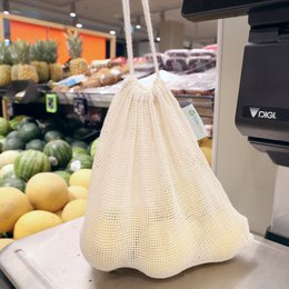 Genanvendelige produktposer sæt x 8 | Økologisk bomuld