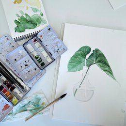 Fine Art Print - Sæt med 2 planter
