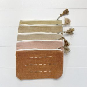 Toilet bag Kwastje Raffia