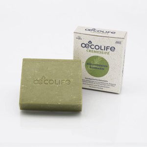 Feste Naturseife beruhigender Rosmarin