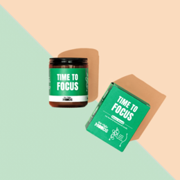 Geschenkkerze – FOCUS MOOD – Duftendes handgemachtes Sojawachs