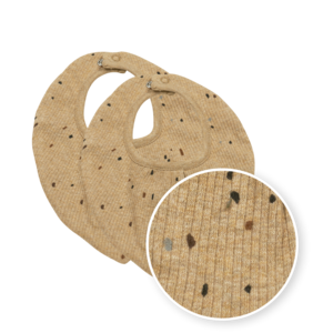 Bandana Rib Mini Spot Toffee Melange 2-Pack