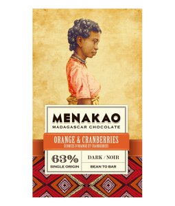 Orange and Cranberries (63% dark)