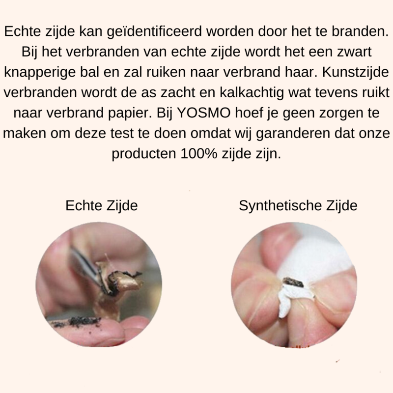 YOSMO 100 % Mulberry Silke Bonnet – Størrelse S – Beskyttende sovehætte til børn og kort hår