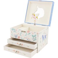 MUSICAL CHEST 2 UNICORN DRAWERS