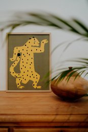 Il poster di Gaspard il ghepardo