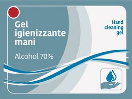 Hand cleaning gel, 70% alcohol, 3 ml box, 500 pieces