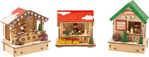 Lampenset Kerstmarkt | Kerstmis | Houten speelgoed