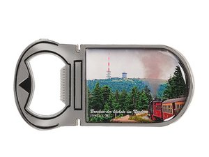 Capsule lifter gemaakt van metaal met magneet met een Brockenbahn