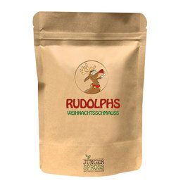 Rudolph's Christmas feast (garden cress) - A festive garden cress product featuring a whimsical Rudolph the Red-Nosed Reindeer design. This cress is perfect for adding a touch of holiday cheer to your meals and decorations.