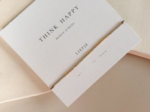 Morse Armband - LIEFJE