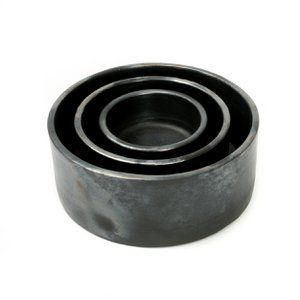 The Burned Cylinder Dish - Grey - L