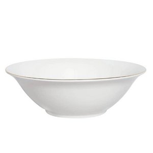 CHRISTMAS - PORCELAIN SALAD PLATE WITH GOLDEN LIP HH30512377