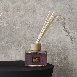 Scented Sticks Mikado Diffuser | Amber coffee and vanilla fragrance | DHAMIR | 250ml/8.45 fl.oz