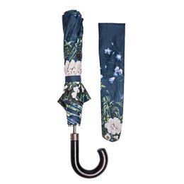 Paraguas - Jardín de Flores Azul JL