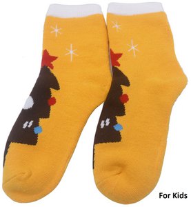 S-G6.3 SOCKS2359-001-3 Paar Socken Größe 33-38 Weihnachten für Kinder