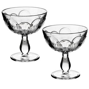 Daphne -Set von 4 Gläser 11xh12.5 cm 310 ml