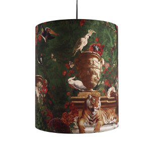 Plafondlamp / ophanging 30x36cm zonder franjes machli