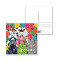 Ansichtkaart Ballonnen verjaardag