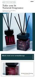 Luksus sojavoks duft diffuser sticks 100 ml