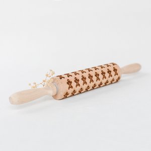 Gingerbread man deegroller