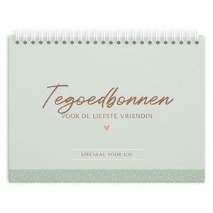 Fyllbooks Voucher booklet for the dearest Friend