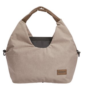 Wickeltasche N°5  braun / grau