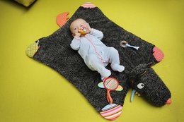 Tapis peau de bête T'es Fou Louloup