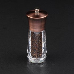 Precision+ Exford Pfeffer- und Salzmühlen-Set aus antikem Messing, 16,5 cm