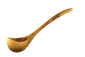 Schöpfkelle für Küche & Sauna 25 cm aus Olivenholz