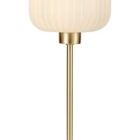 SOBER Table Small 1L  Brushed Brass/White