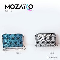 AIKO 23SOIDUCKSILVER Handbag, Micro bag, Two-tone clutch