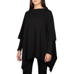 JULY - Poncho rectangular en mezcla de cashmere