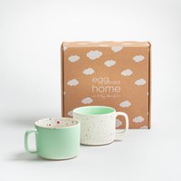Breeze Party In/Out Stoneware Duo Set Mug 450ml Green