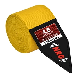  4.5 meter hand wraps for boxing and fitness training. Durable, adjustable, and designed for champions.