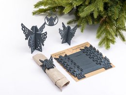 Kerst servetringen ANGEL