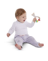 Sophie the giraffe So'Pure Natur'rings rattle