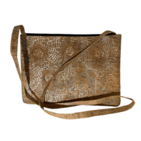 green-goose Cork Shoulder Bag - Circles