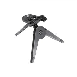 Black tripod for LV-HD151, HD171, HD200, HD240, HD320, HD340 projectors. Adjustable legs, compact design for office use.