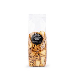 Pretzel Blend - Salty crackers made from a blend of pretzels, with a crunchy texture and savory flavor.