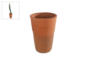 Flowerpot Cactus Terracotta 5x8x11cm