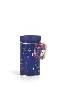 METAL BOX + COLOR CLIP+ STICKY NOTEBOOK+25 G GLOW IN THE DARK + 15 G STANDARD