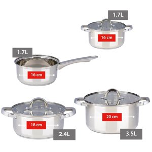 Cookware set Silver