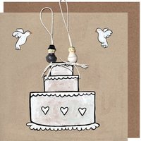 Wenskaart trouwen kraft