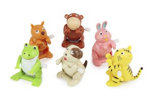 ANIMALS Jumpers (Packung mit 24 Stück) - Spielzeug mit Wickelmechanismus - Mein kleines Geschenk