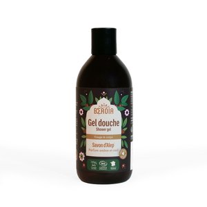 Aleppo shower soap scented with amber & oud 300ml